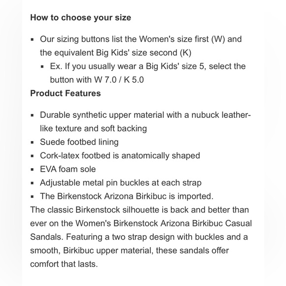 Women’s Birkenstock Arizona Sandal - Picture 7 of 7